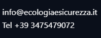 Contatti Ecologia e Sicurezza